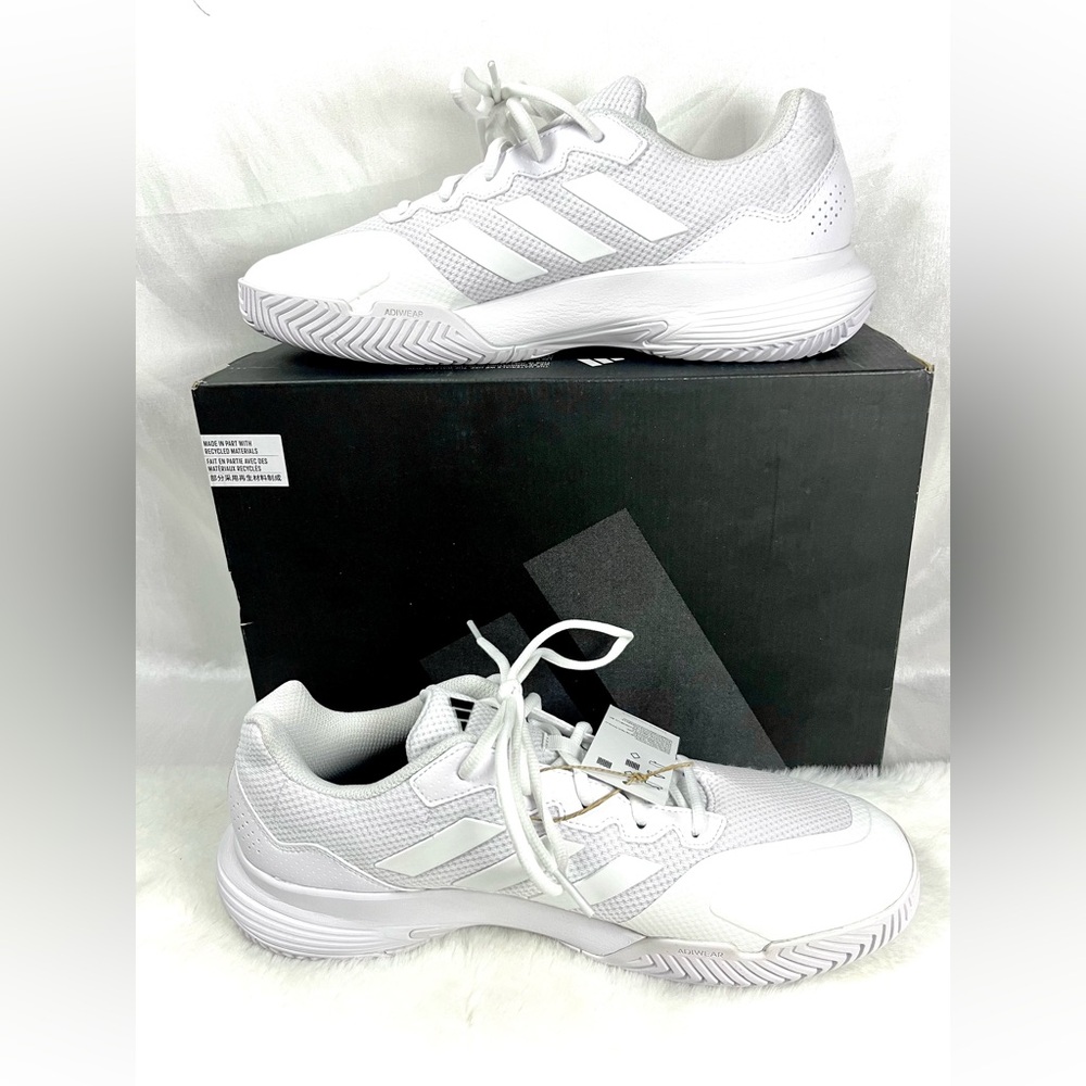 Adidas Men’s GameCourt 2 M Tennis Court Shoes - White